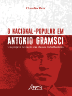 O Nacional-Popular em Antonio Gramsci: Um Projeto de Nação das Classes Trabalhadoras