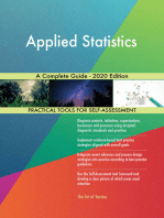 Applied Statistics A Complete Guide - 2020 Edition