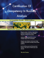 Certification Of Competency In Business Analysis A Complete Guide - 2020 Edition