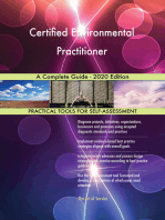 Certified Environmental Practitioner A Complete Guide - 2020 Edition