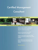 Certified Management Consultant A Complete Guide - 2020 Edition