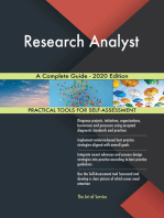 Research Analyst A Complete Guide - 2020 Edition
