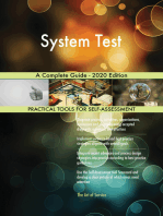 System Test A Complete Guide - 2020 Edition