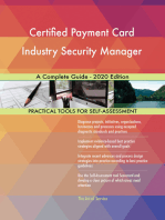 Certified Payment Card Industry Security Manager A Complete Guide - 2020 Edition