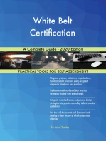 White Belt Certification A Complete Guide - 2020 Edition