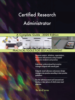 Certified Research Administrator A Complete Guide - 2020 Edition