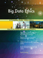 Big Data Ethics A Complete Guide - 2020 Edition