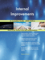 Internal Improvements A Complete Guide - 2020 Edition