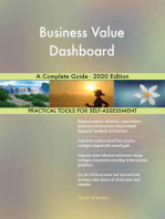Business Value Dashboard A Complete Guide - 2020 Edition