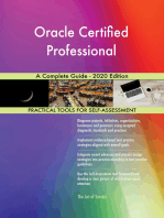 Oracle Certified Professional A Complete Guide - 2020 Edition