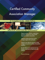 Certified Community Association Manager A Complete Guide - 2020 Edition
