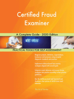 Certified Fraud Examiner A Complete Guide - 2020 Edition
