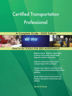 Certified Transportation Professional A Complete Guide - 2020 Edition
