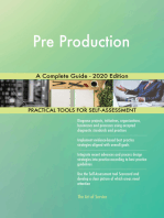Pre Production A Complete Guide - 2020 Edition