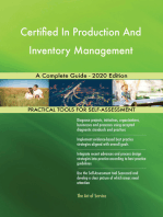 Certified In Production And Inventory Management A Complete Guide - 2020 Edition