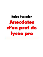 Anecdotes d'un prof de lycée pro