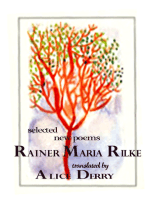 Selected New Poems Rainer Maria Rilke