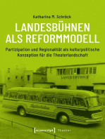 Landesbühnen als Reformmodell