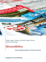 WissensWelten: Wissenschaftsjournalismus in Theorie und Praxis