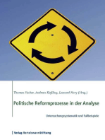 Politische Reformprozesse in der Analyse: Untersuchungssystematik und Fallbeispiele
