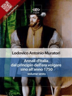 Annali d'Italia dal principio dell'era volgare sino all'anno 1750 - volume sesto