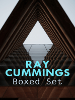 RAY CUMMINGS Boxed Set: Beyond the Vanishing Point, Girl in the Golden Atom, Brigands of the Moon, Tarrano the Conqueror