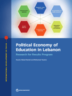 Political Economy of Education in Lebanon: Research for Results Program