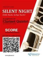 Silent Night - Clarinet Quintet (SCORE): easy