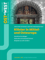 Klöster in Mittel- und Osteuropa. Geistliche Grundlagen. Kulturelle und nationale Zentren: OST-WEST. Europäische Perspektiven 1/20