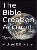 The Bible Creation Account