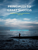 Principles to Great Success