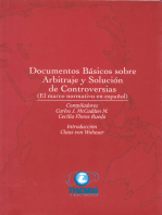 Documentos Básicos sobre Arbitraje y Solución de Controversias