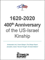 1620-2020: 400th Anniversary of the US-Israel Kinship