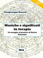 Musiche e significati in terapia: Un omaggio al pensiero di Marius Schneider