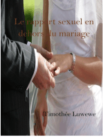 Le Rapport Sexuel en Dehors Du Mariage
