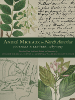 André Michaux in North America: Journals and Letters, 1785–1797
