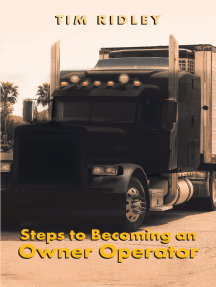 Read Steps To Becoming An Owner Operator Online By Tim Ridley Books