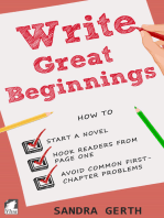 Write Great Beginnings