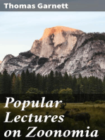 Popular Lectures on Zoonomia