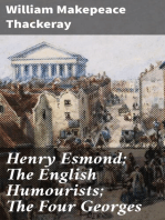 Henry Esmond; The English Humourists; The Four Georges