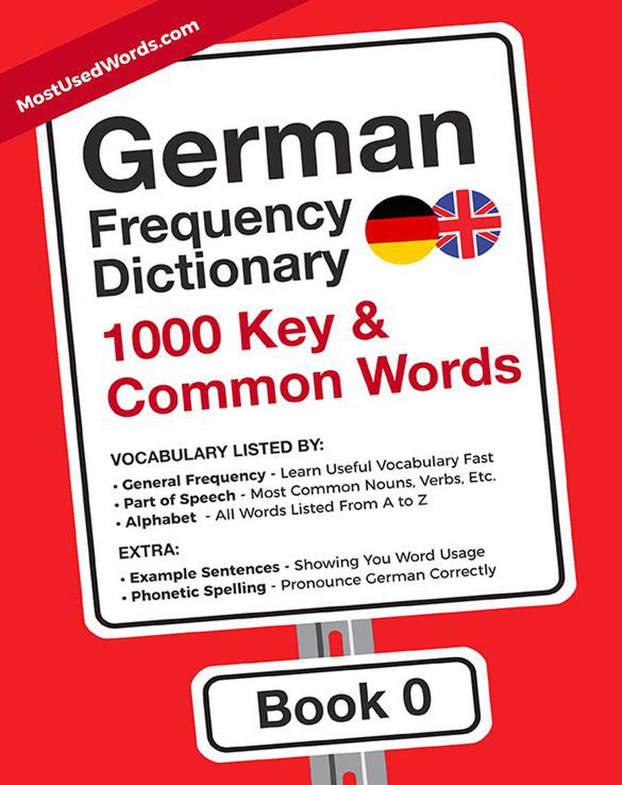 1000 Most Common German Words Flash Cards