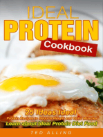 Ideal Protein Cookbook: 25 Ideas Ideal Protein Recipes to Reduce Weight and Build Muscles - Learn About Ideal Protein Diet Food