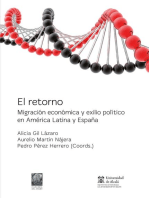 El retorno: Migración económica y exilio político en América Latina y España