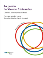 La poesía de Vicente Aleixandre: Cuarenta años después del Nobel