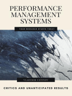 Performance Management Systems: Critics and Unanticipated Results