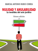 Nulidad y anulabilidad