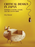 Critical design in Japan: Material culture, luxury, and the avant-garde
