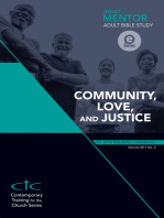 Adult Mentor: Adult Bible Study: Community, Love, and Justice