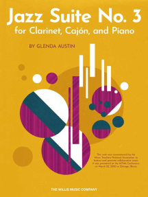 Jazz Suite No. 3: for Clarinet, Cajon, and Piano