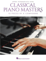 Classical Piano Masters - Upper Intermediate Level: 13 Pieces by 8 Composers